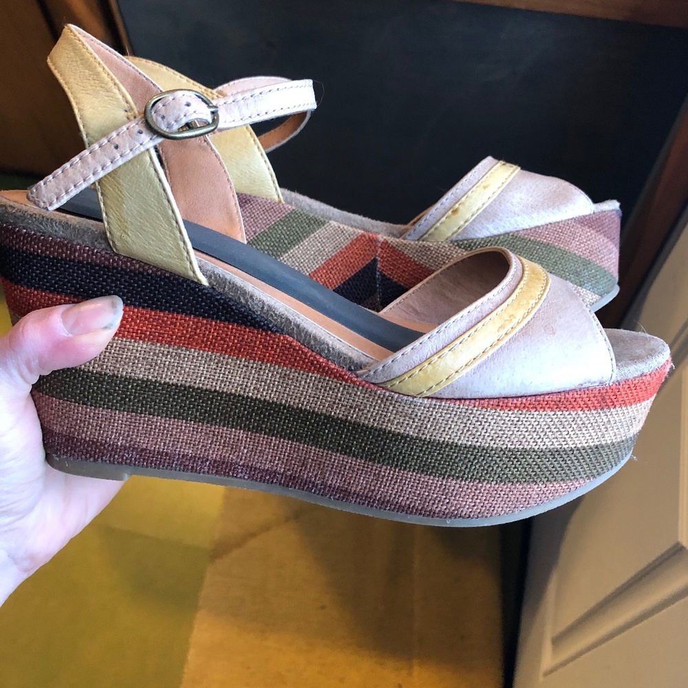 BC Footwear Retro Wedge 6.5